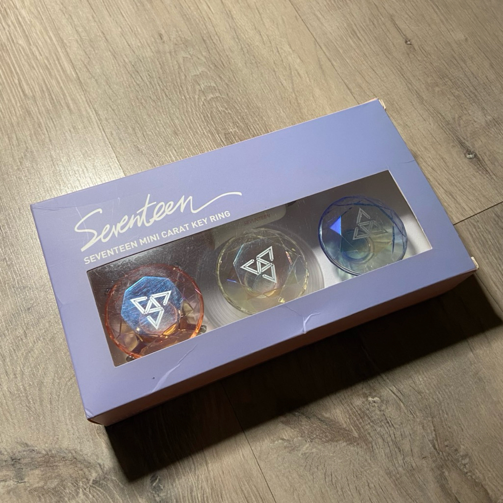 Seventeen Mini Carat Keyring Official Rare