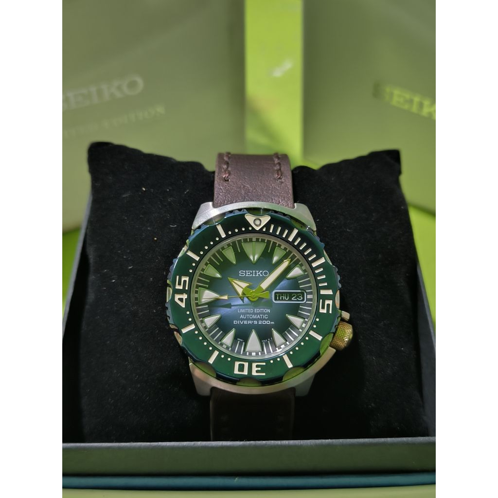 Jam Tangan Pria Seiko Automatic Limited Edition Diver 200M SRP455