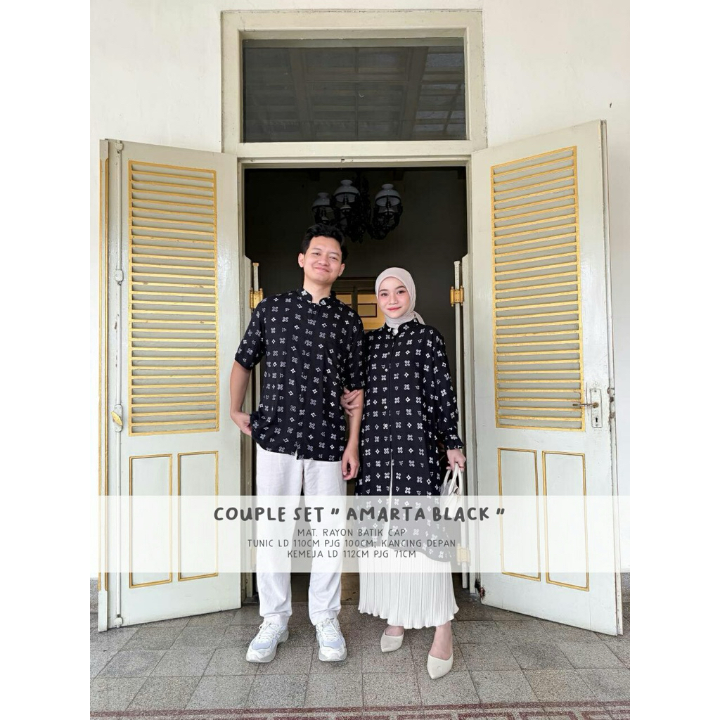 Baju Batik Couple Capel Copel Cupel Pasangan Sarimbit Kondangan Kekinian