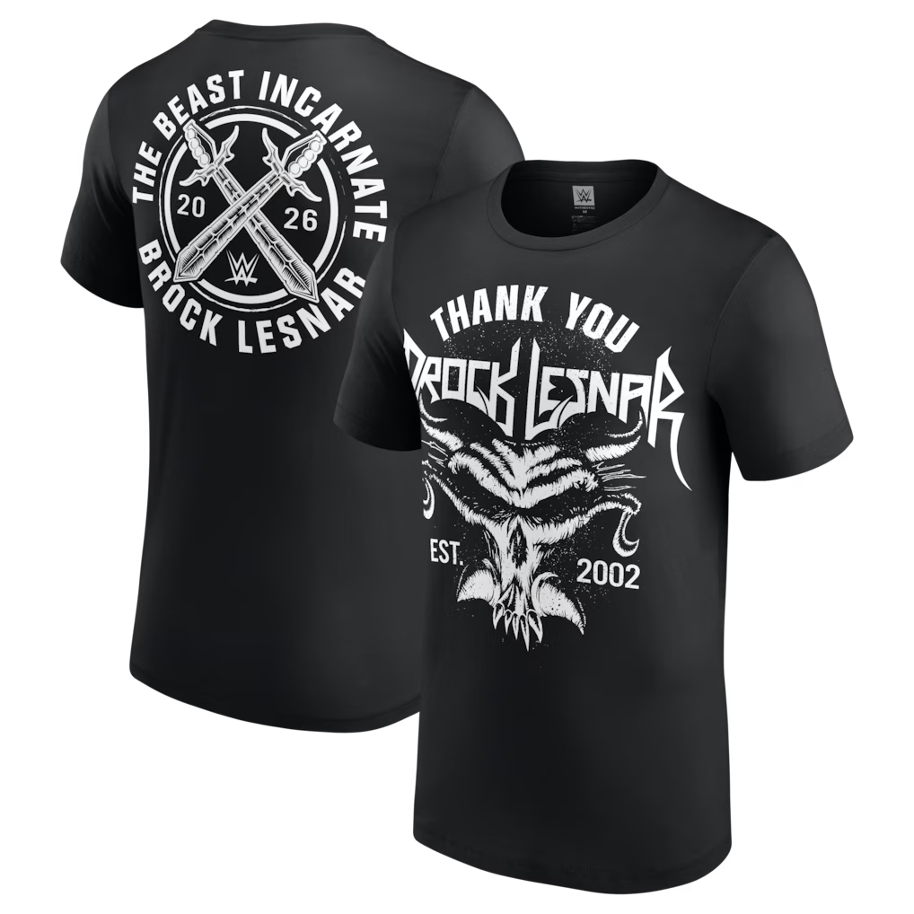 [KAOS 24s] Brock Lesnar Thank You Brock T-Shirt - WWE