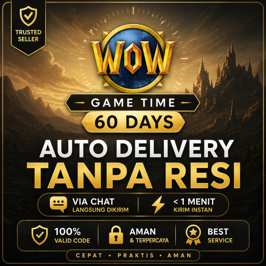 Game Time World of Warcraft 60 Days