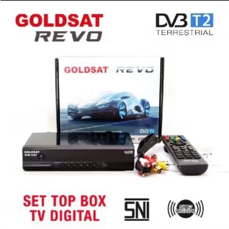 Set Top Box STB Goldsat Revo DVBT2