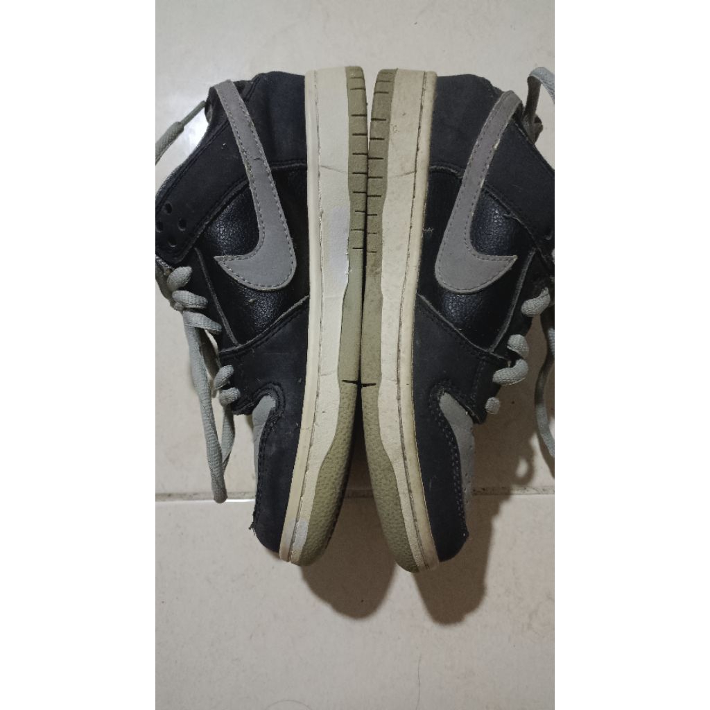 sepatu second casual N1k3 SB DUNK Grey 37 23