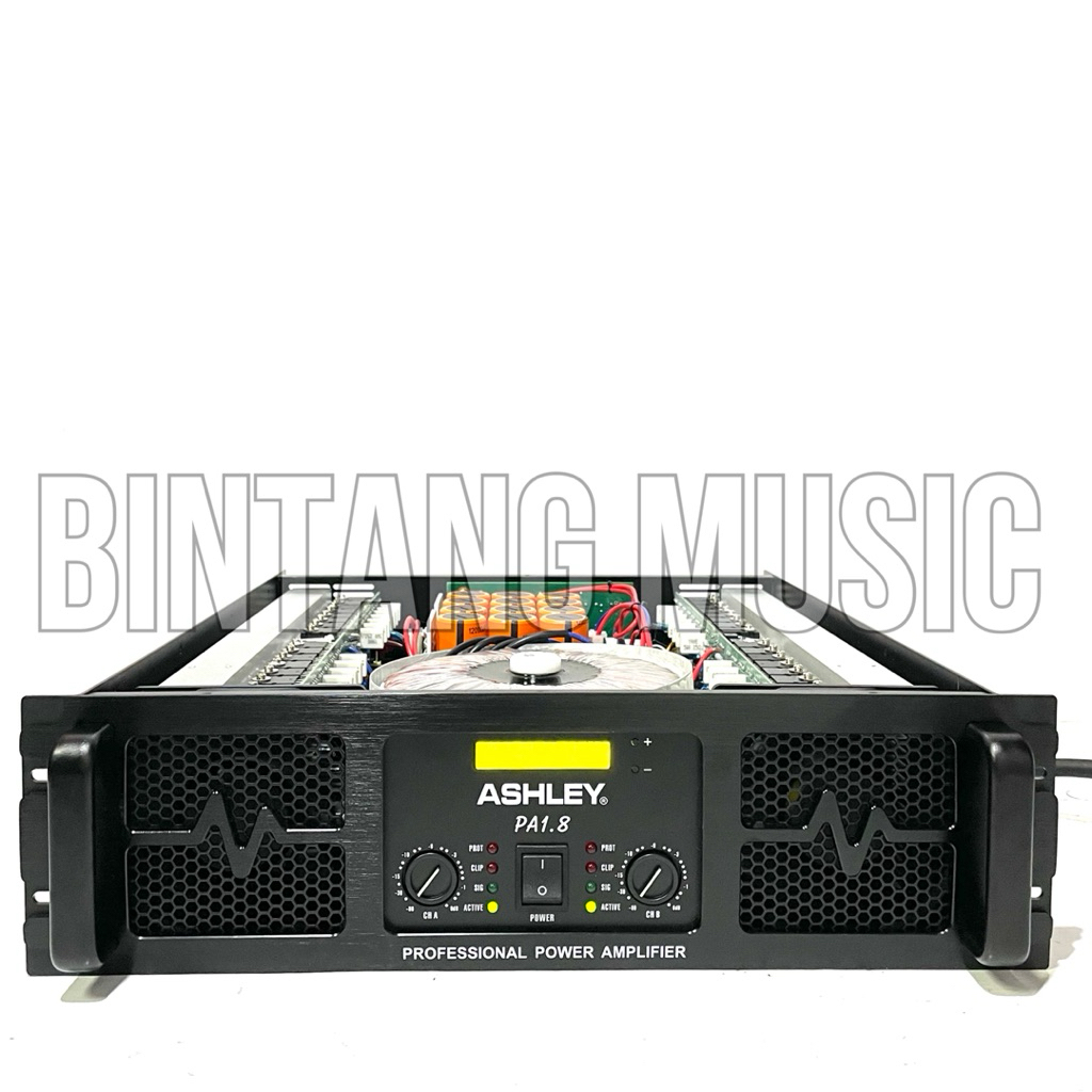 Power Amplifier ashley PA 1.8 Professional Original Ashley Pa1.8