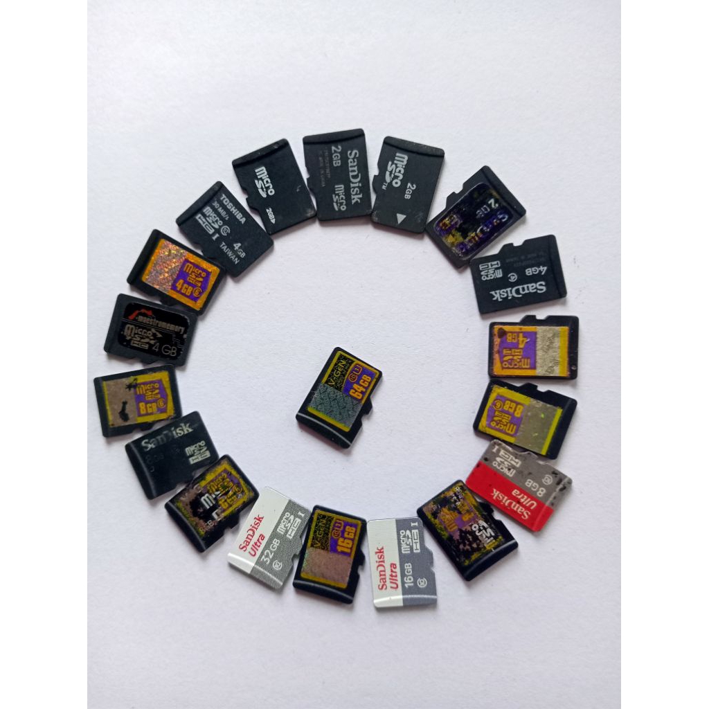 [BEKAS] MicroSD / SD Card Original - SanDisk, V-Gen, dll (Berbagai Kapasitas)