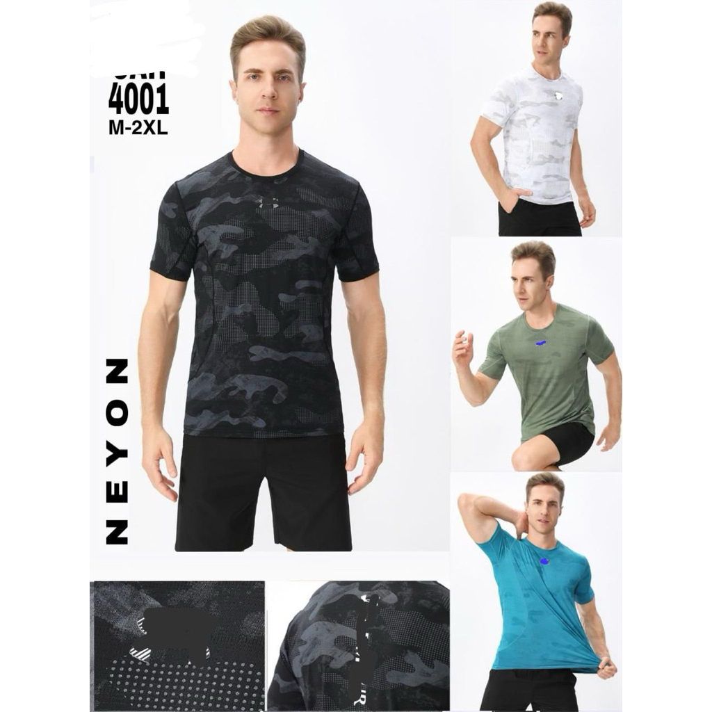 kaos runing gym olahraga