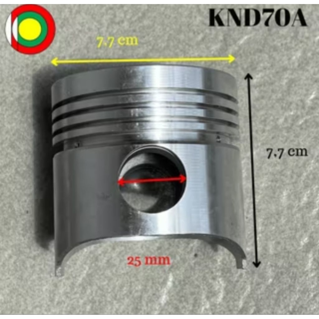 Seker Piston Only Kubota KND70A