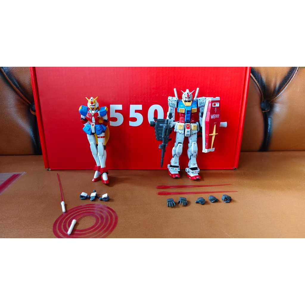 RG RX 78-2 5501 Changlong ver 2.0 & HG Nobel Price Sailor