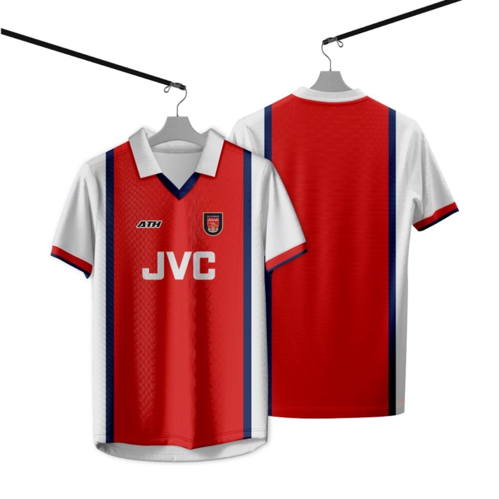 ATH - ARSENAL - HOME - 1998-99 -  DEPAN & BELAKANG