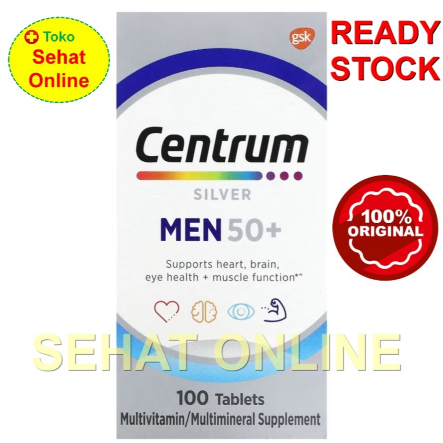 CENTRUM SILVER MEN 50+ USA