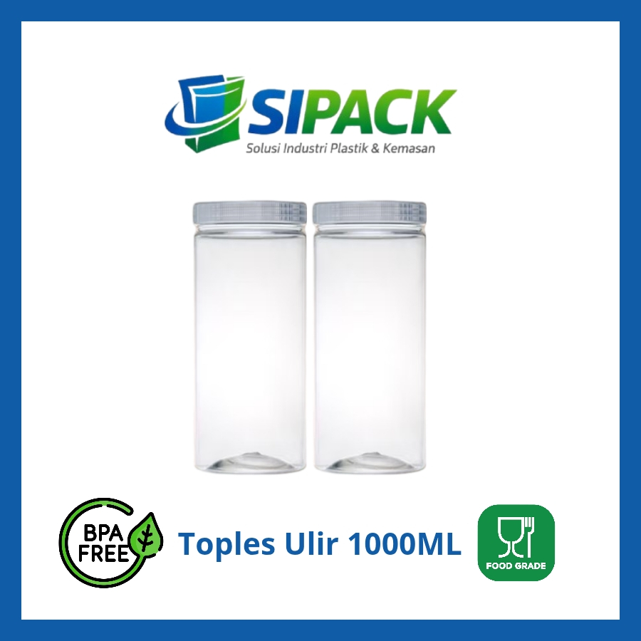 TOPLES ULIR SILINDER / JAR CYLINDER TOPLES KUE KERING 1000ml