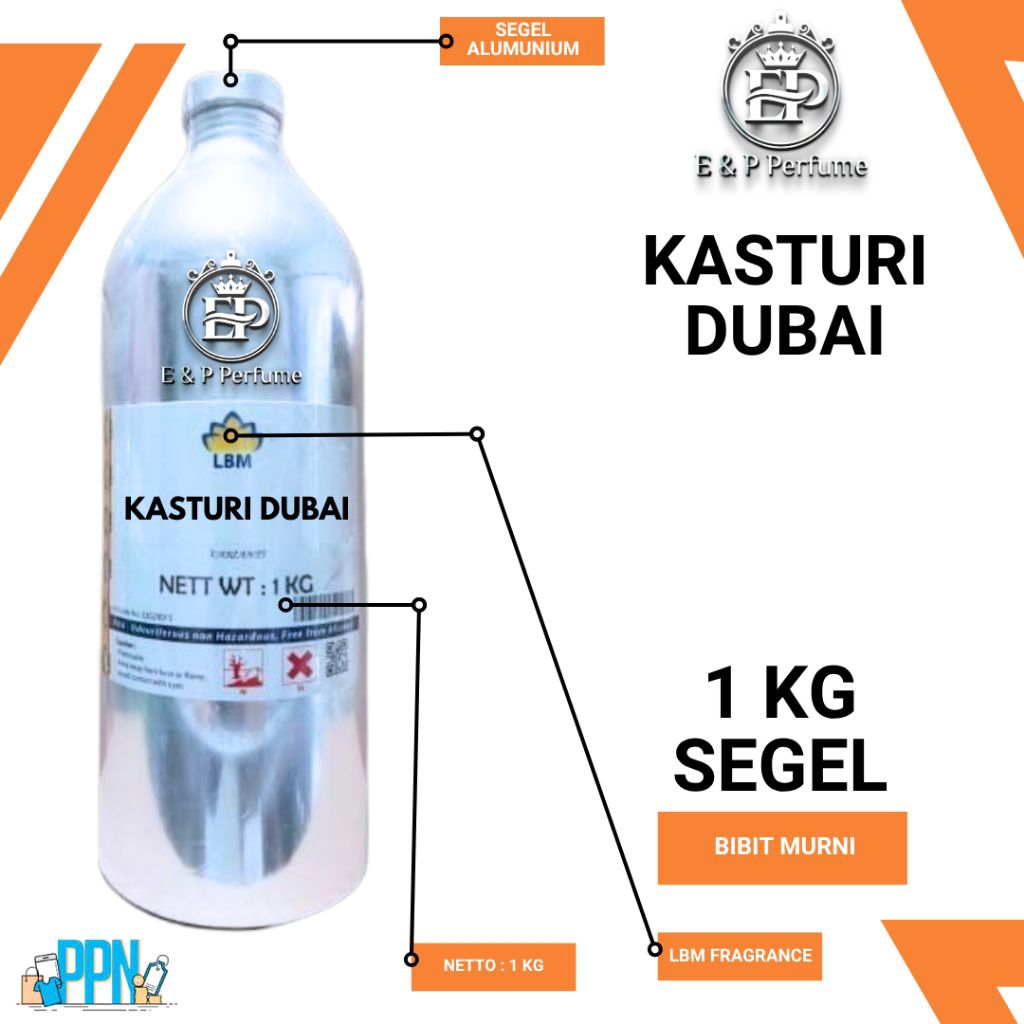 Bibit Parfum - Kasturi Dubai by LBM Fragrance Oil