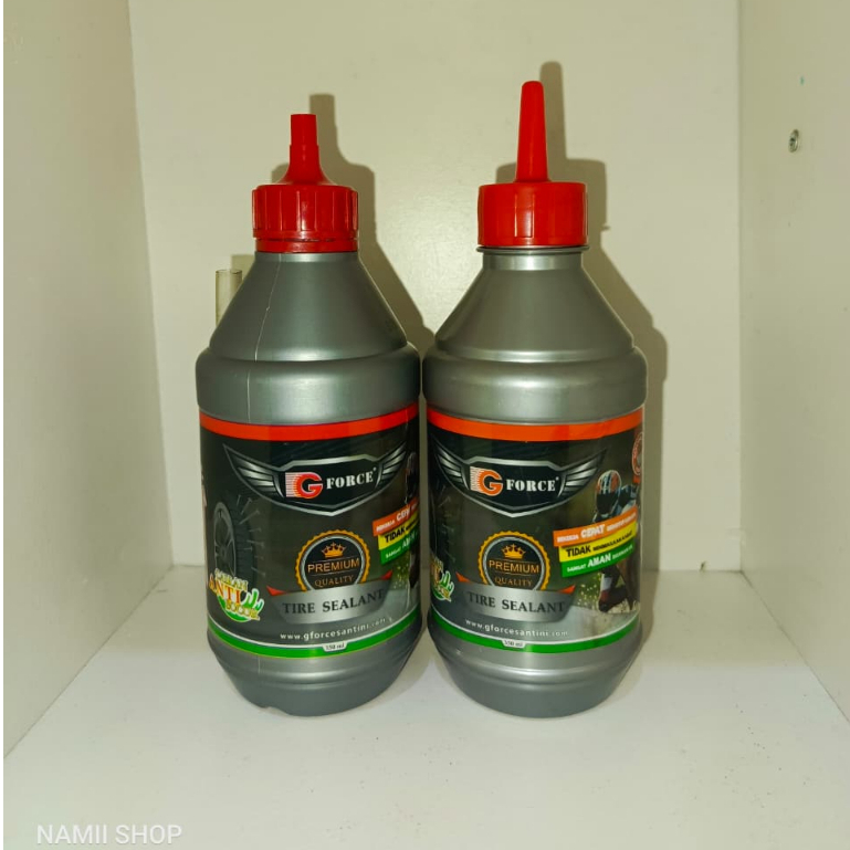 [CAIRAN ANTI BOCOR] Cairan BAN TUBELESS Motor Matic (ANTI KEMPES ANTI BOCOR) Cairan merk G-FORCE 350