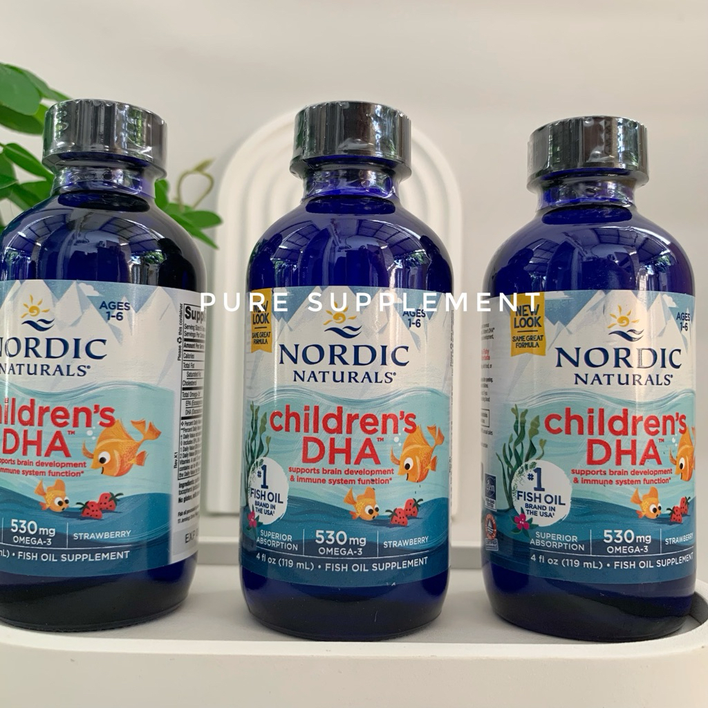 Nordic Naturals Children DHA 119ml 237ml Baby DHA FREE Sendok Takar