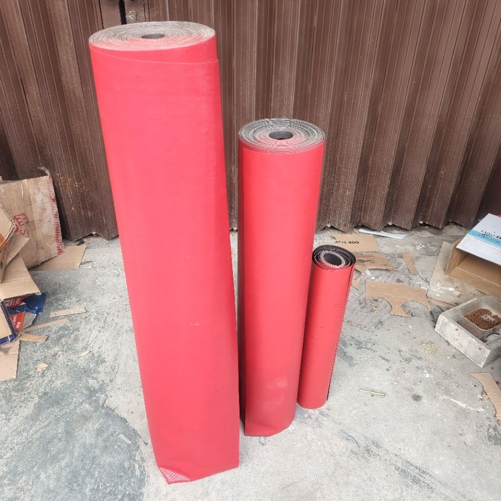 Karpet Talang Air Merah - Hitam