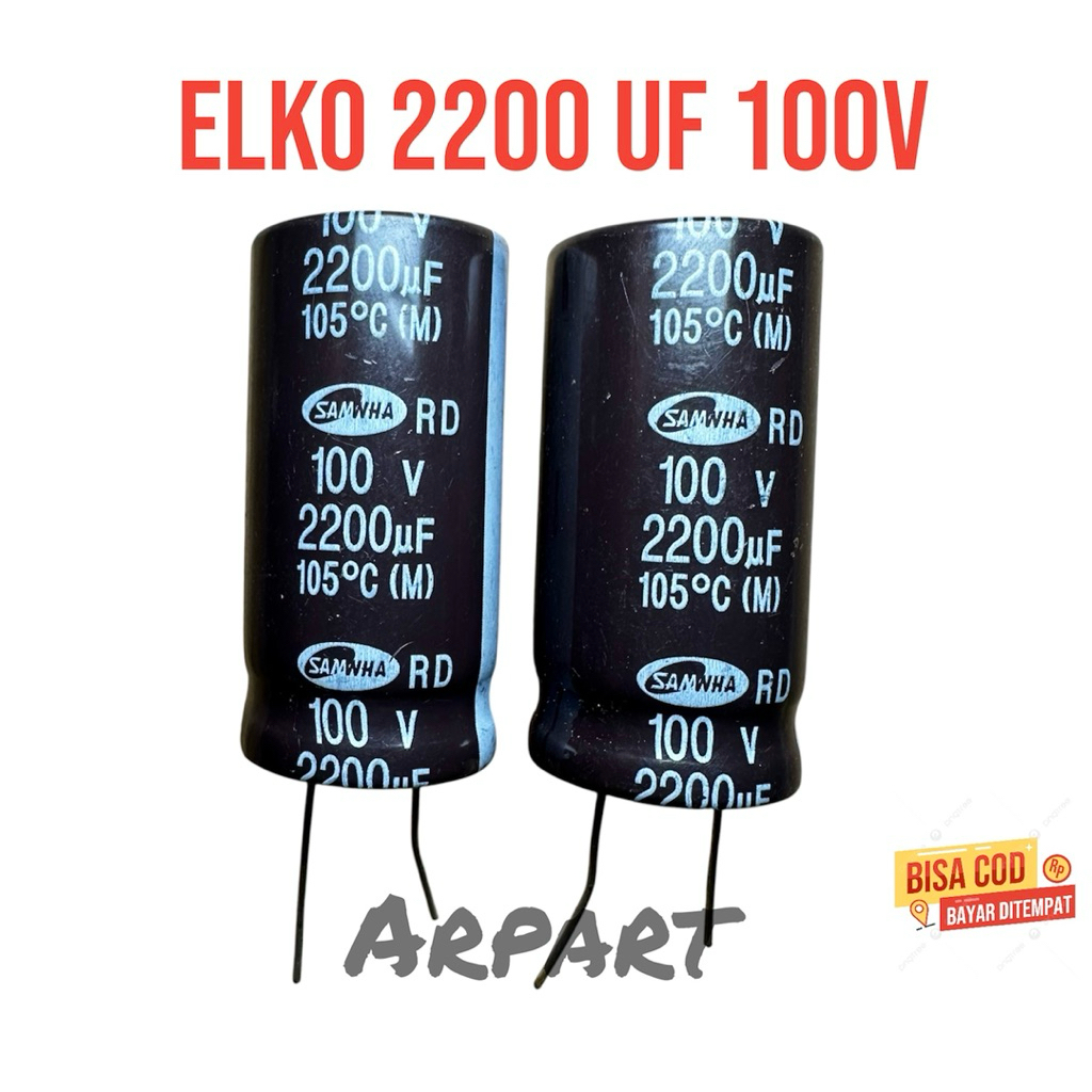 elko 2200uf 100v samwha 25x52