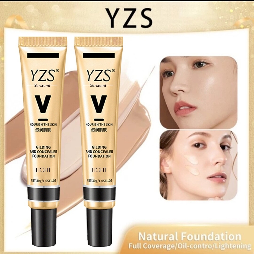 BPOM YZS Concealer Foundation Oil Control YZS BB Cream YSZ Glowing Foundation Tahan Lama dan Anti Ai