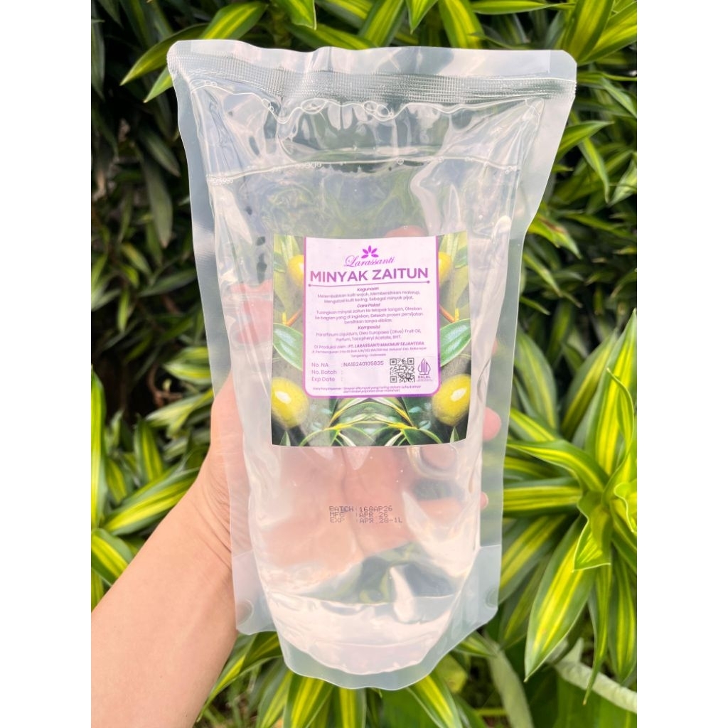 terlaris minyak zaitun larassanti 1 liter original asli