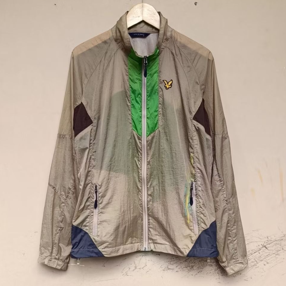 Jacket running lyle & scott casual vintage colorblock