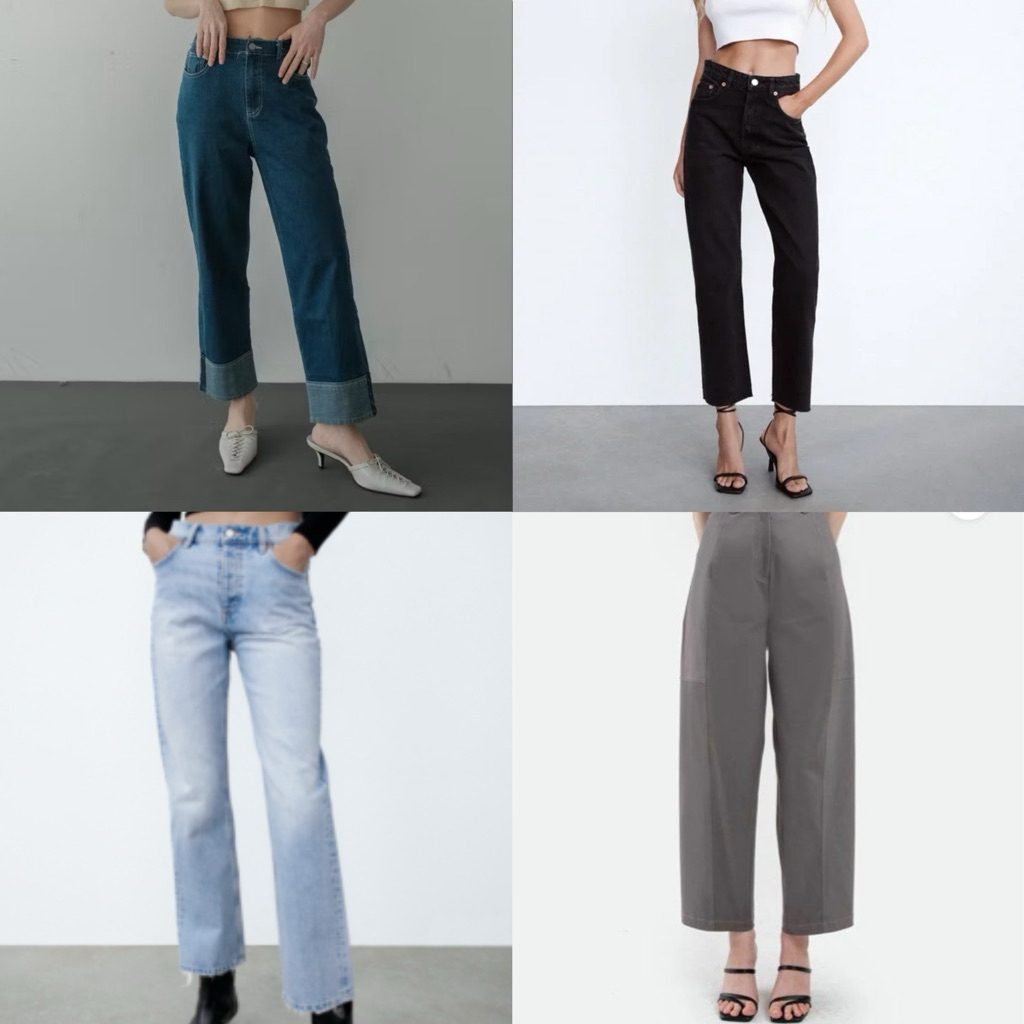 [PRELOVED CELANA / ROK WANITA] ZARA UNIQLO JOSEPHINE ANNI Jeans | Celana BahanT