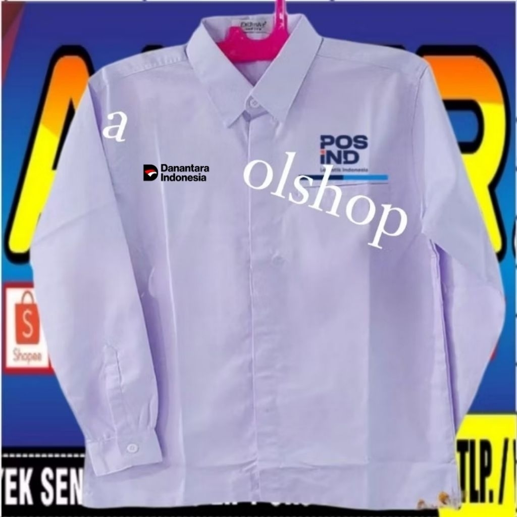 ready kemeja pos Indonesia pdh pos Indonesia baju pos Indonesia seragam pos Indonesia kemeja kerja p