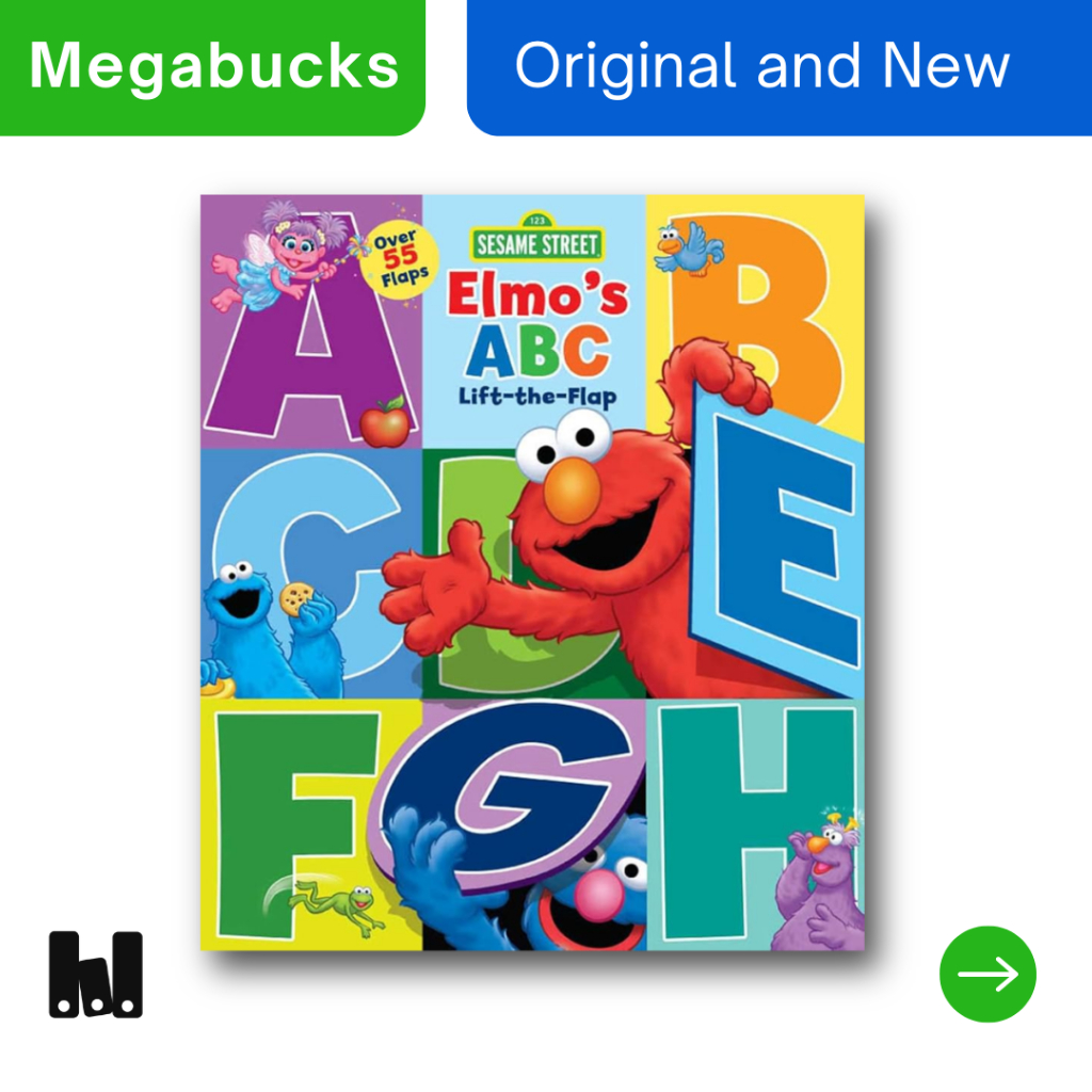 (Studio Fun International) Sesame Street : Elmo's ABC Lift the Flap Original Hardcover English