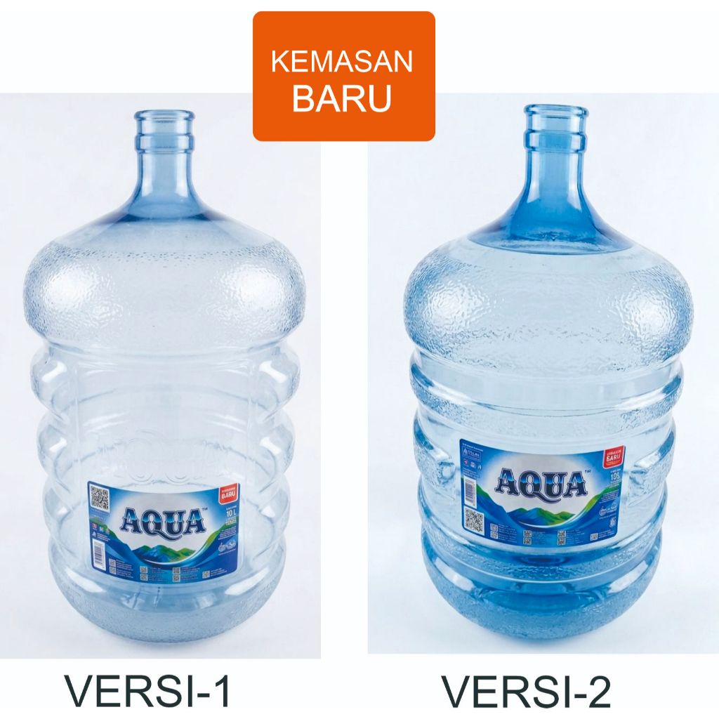 Galon Kosong Aqua Original 19 Liter Model Baru
