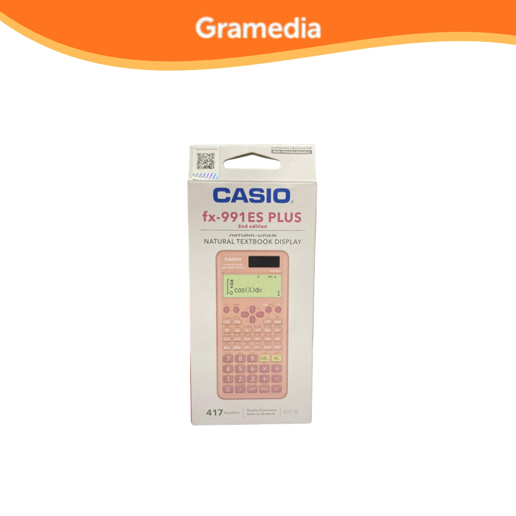 Gramedia Makassar - CASIO CALCULATOR FX-991ESPLUS-2 PINK