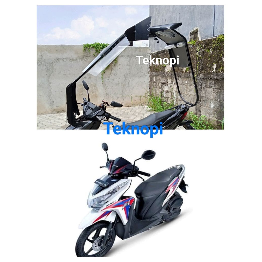 Kanopi Motor Vario KZR 125 atau tekno old
