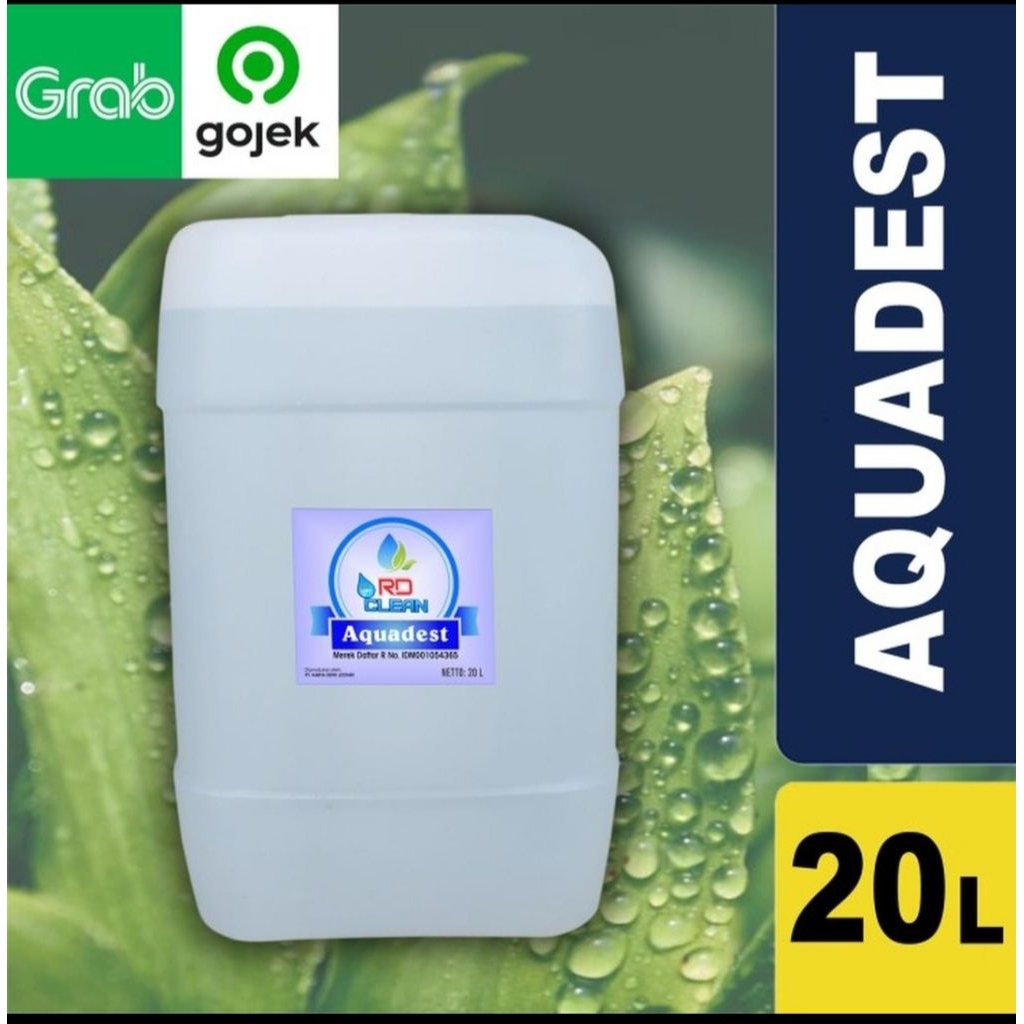 Aquadest 20 liter gerigen