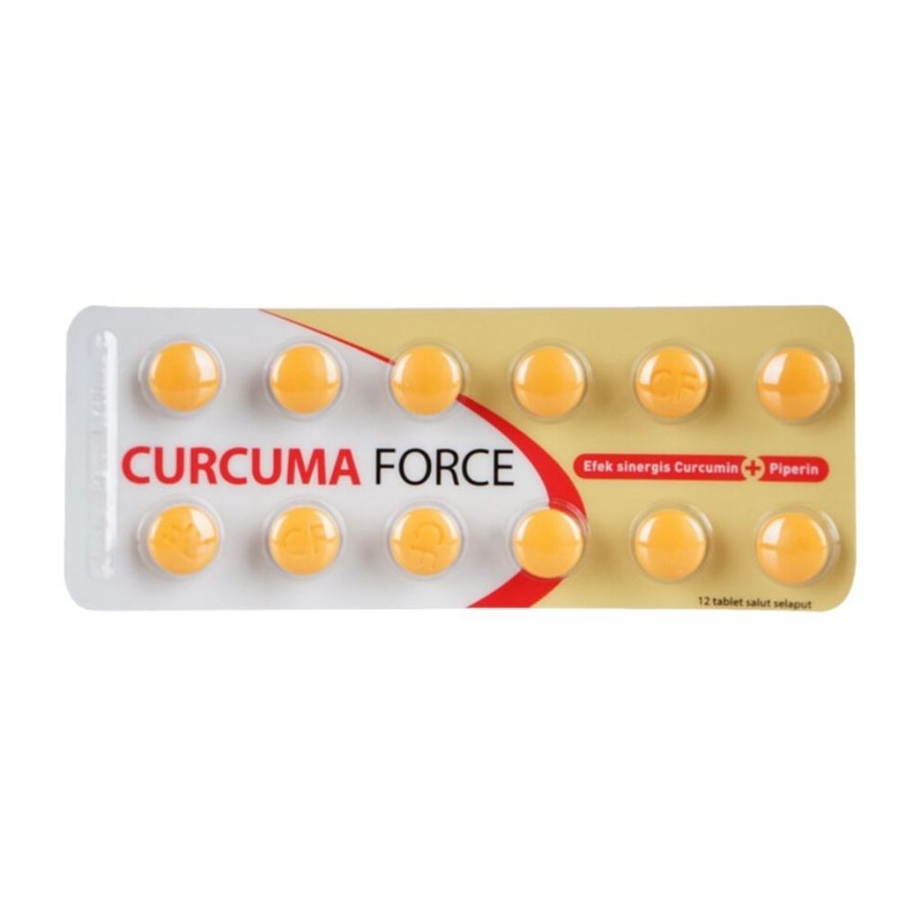 Curcuma force tablet Vitamin penambah nafsu makan