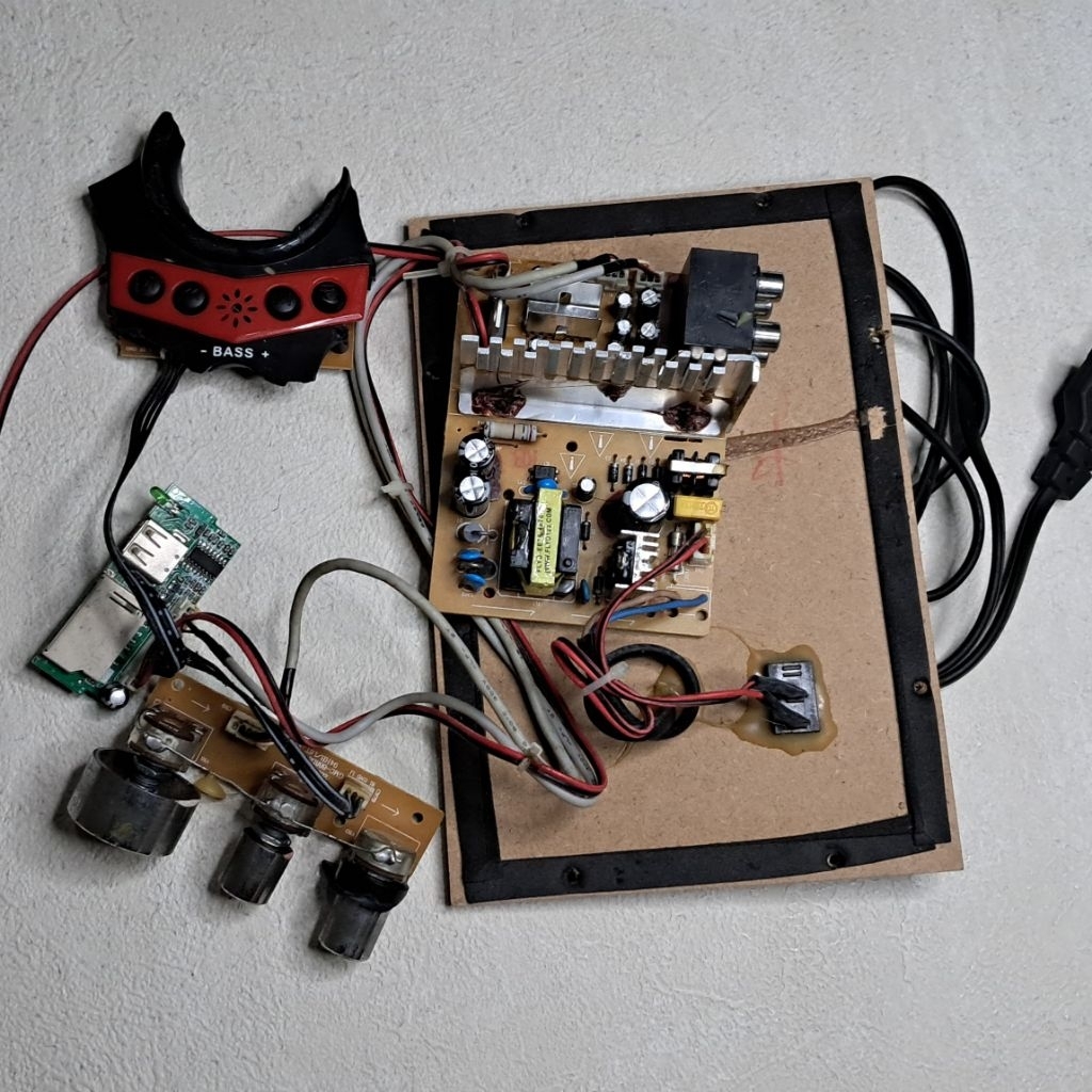 Mesin Copotan Speaker Aktif 2.1 GMC