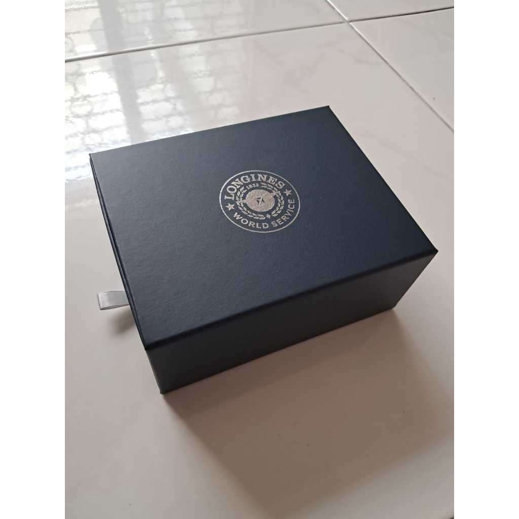 Kotak Jam Tangan Longines uk. 14 x 11 x 6.5 CM