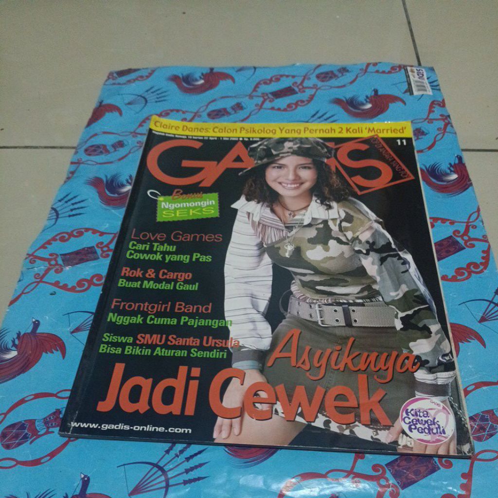 Majalah Gadis 2003 - Asyiknya Jadi Cewek