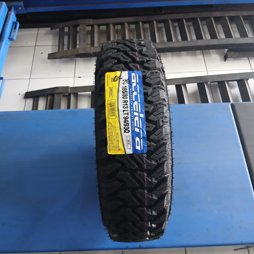 Ban Pacul  Ukuran 165 80 r13 Accelera MT cocok buat grandmax carry