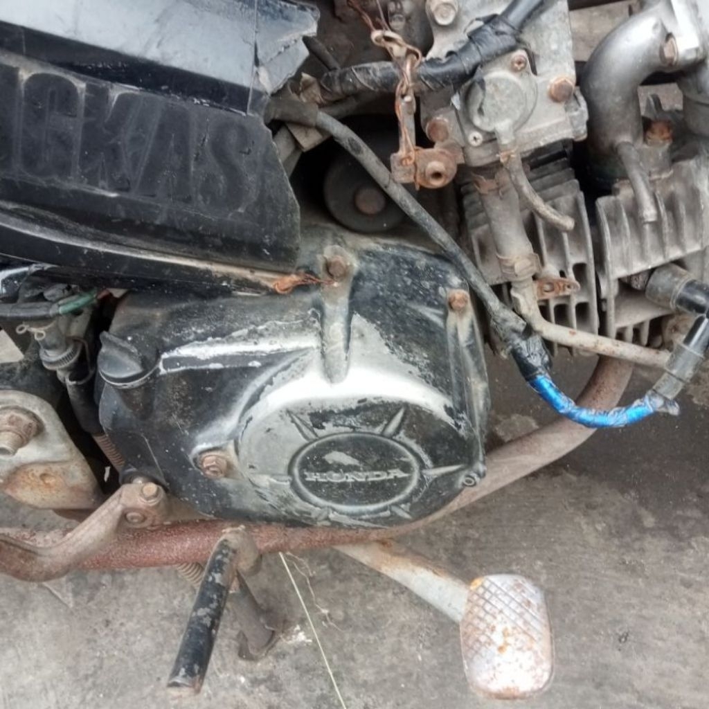 MESIN HONDA ABSOLUTE REVO/REVO FIT KARBU/BLADE LAMA FULL PENGAPIAN ORIGINAL COPOTAN MOTOR