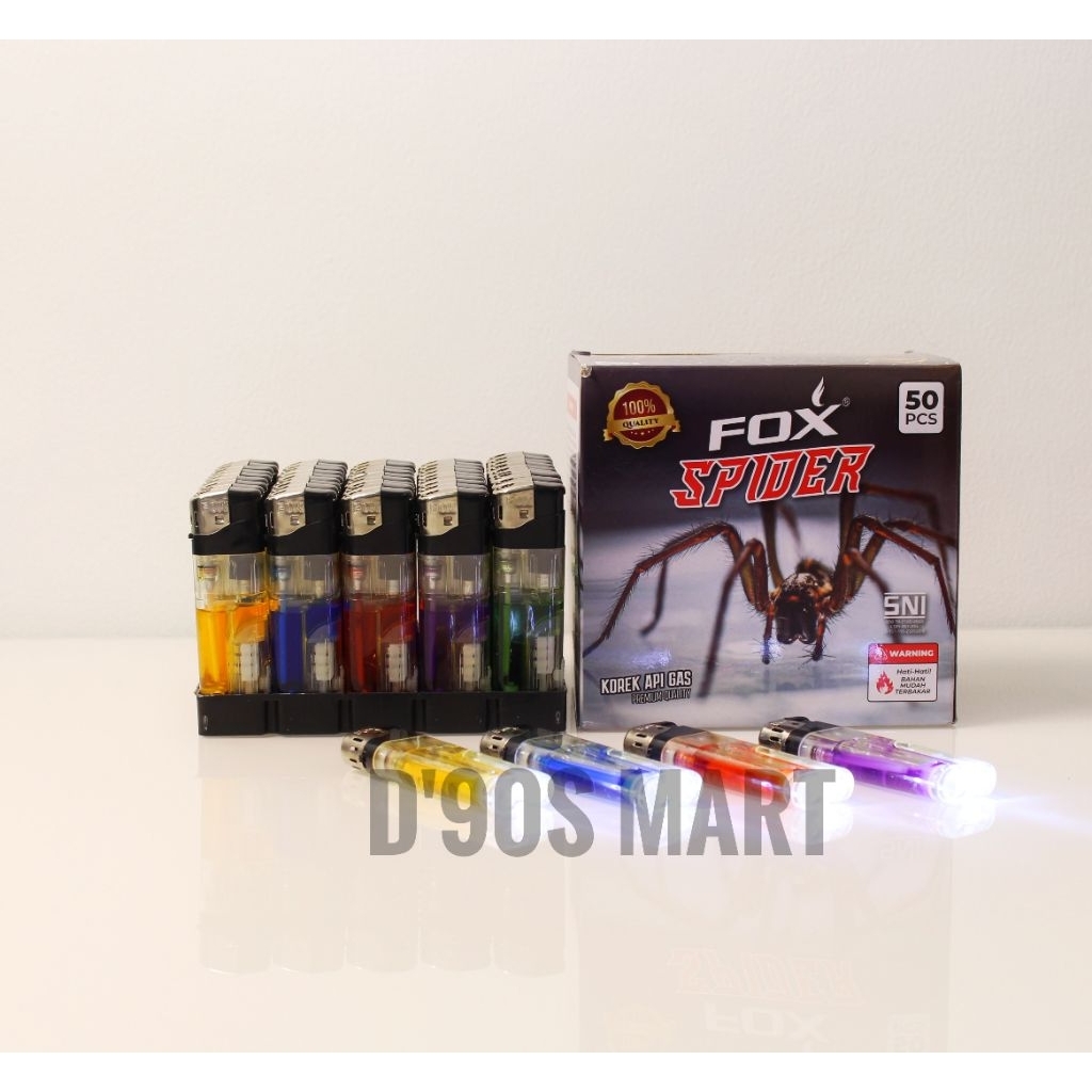Korek Api Gas Senter Magnet isi 50 pcs