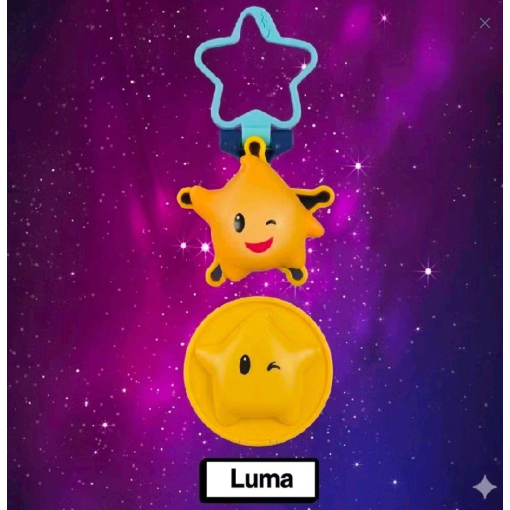 Super Mario Galaxy 2026 : Luma Edisi McD Happy Meal Terbaru Ready Stock