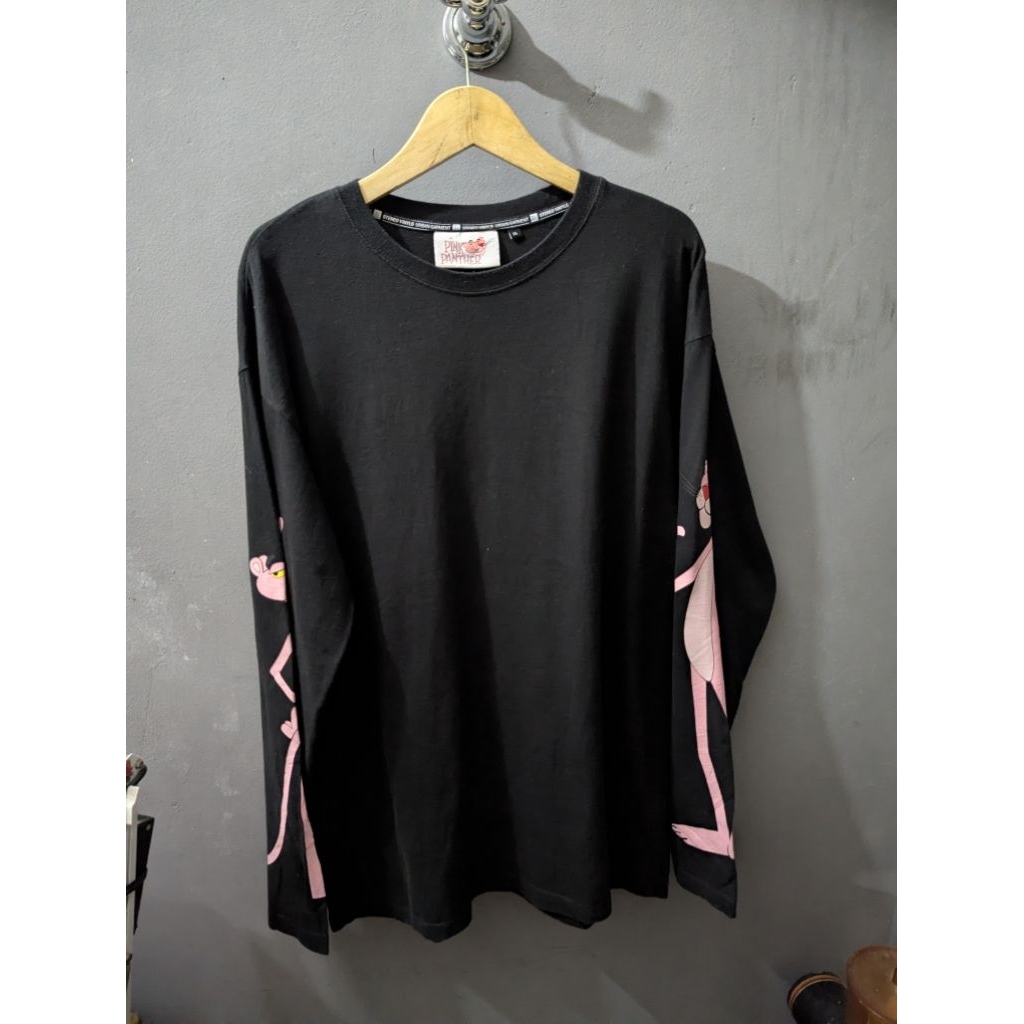 kaos Stereo Vinyls X Pink Panther original size XL