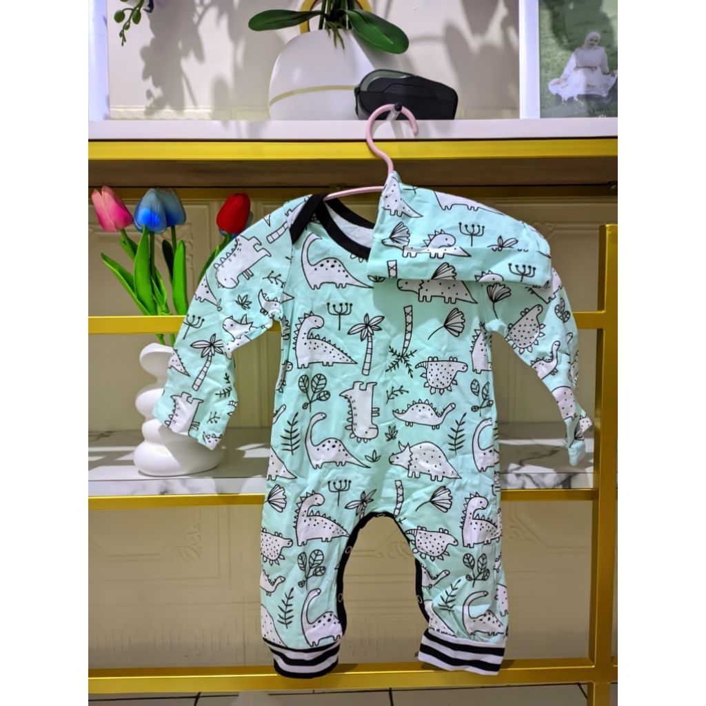 Sleep Suit AnK set Kupluk Brand Original Patpat