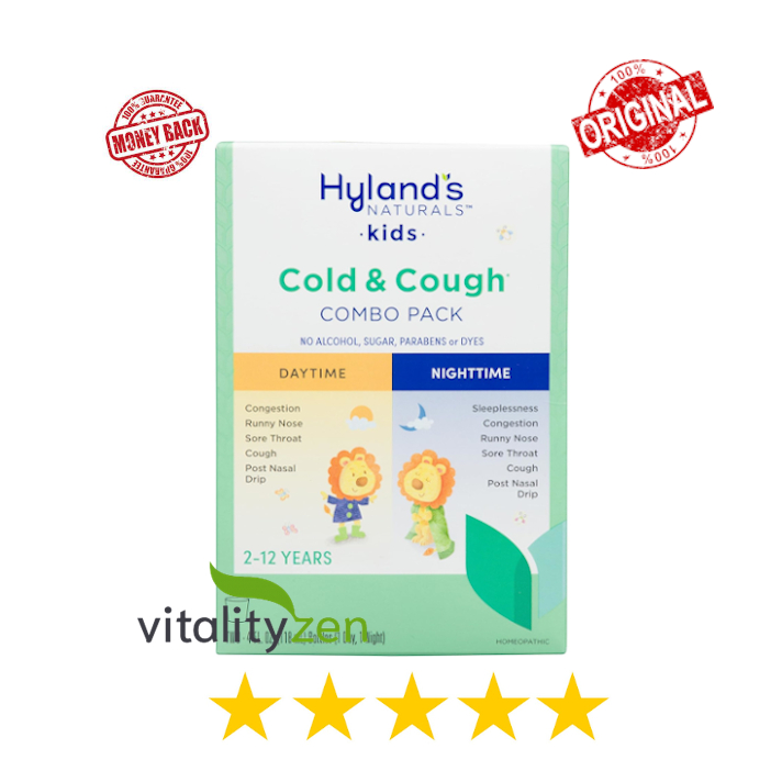 Hyland's USA | Naturals Baby | Kids | Day & Night Time | Combo | Value Pack | Infant | Baby Cold Med
