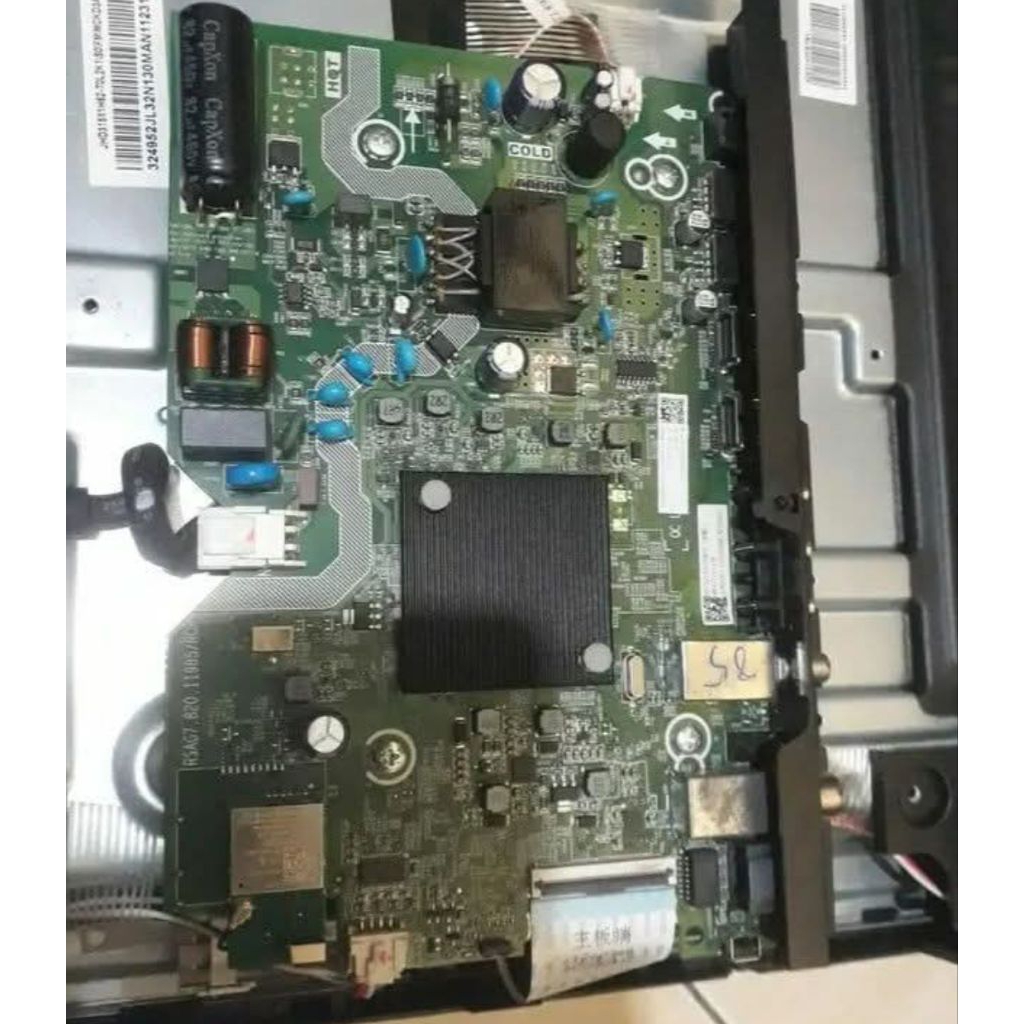 MESIN MB MAINBOR MAINBOAR MAINBOARD MODUL MONTHERBOARD MOBO TV TOSHIBA 32V31 32V31LP 32E31KP 32E31 3