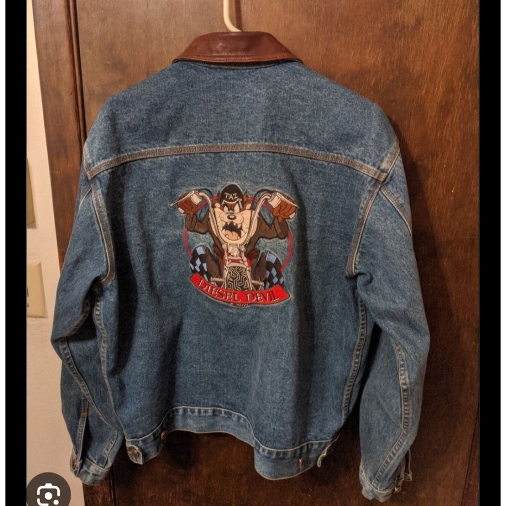 JAKET JEANS VINTAGE 1988 TAZMANIA X DIESEL & CP COMPANY