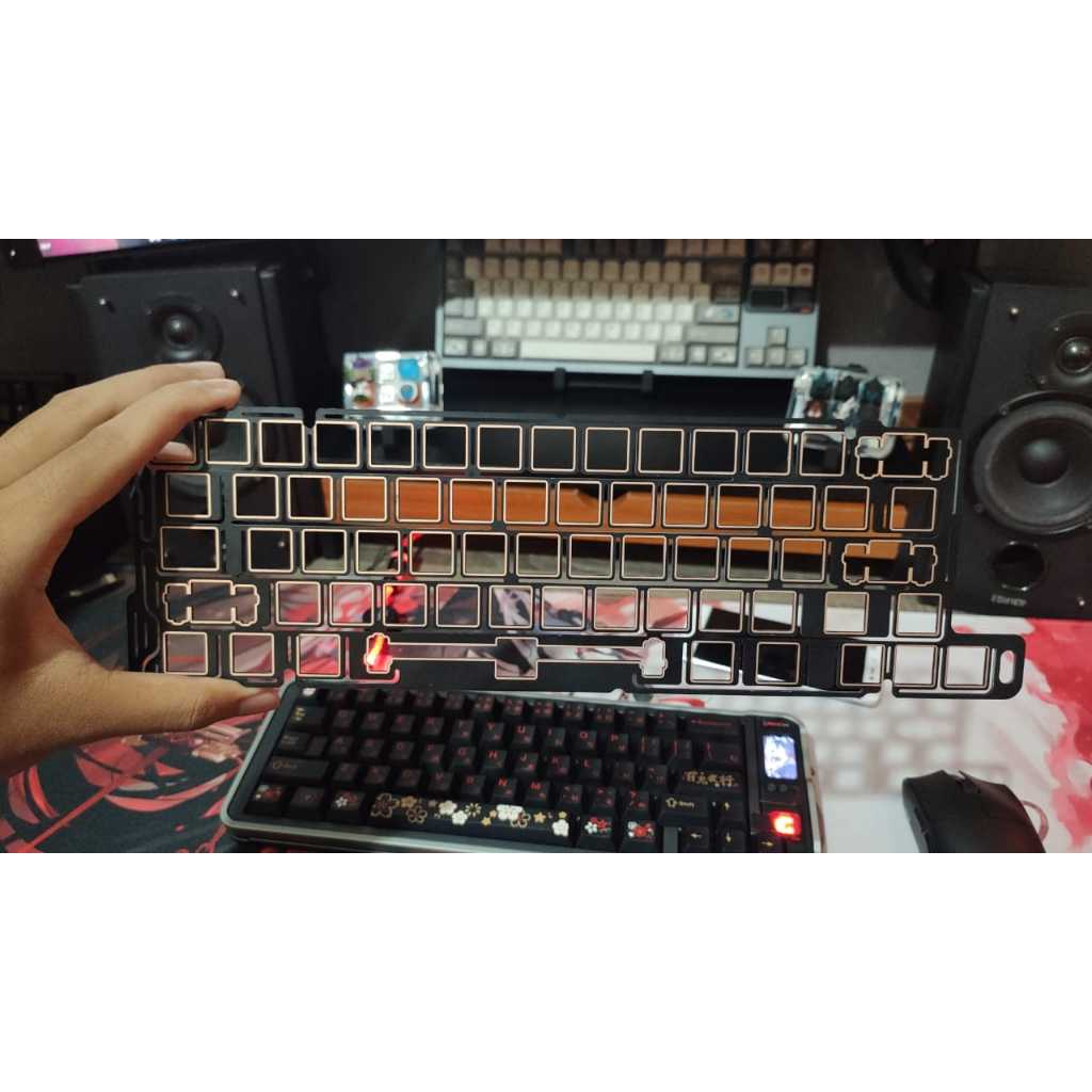 FR4 Plate QK65 mk3 Mechanical Keyboard