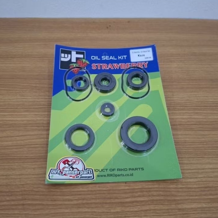 SEAL MESIN SET//KARET SIL KOMPLIT KAWASAKI KAZE R /KAZZE R ZONE/ZX 130 ATHLETE BLITZ R JOY EDGE (VER