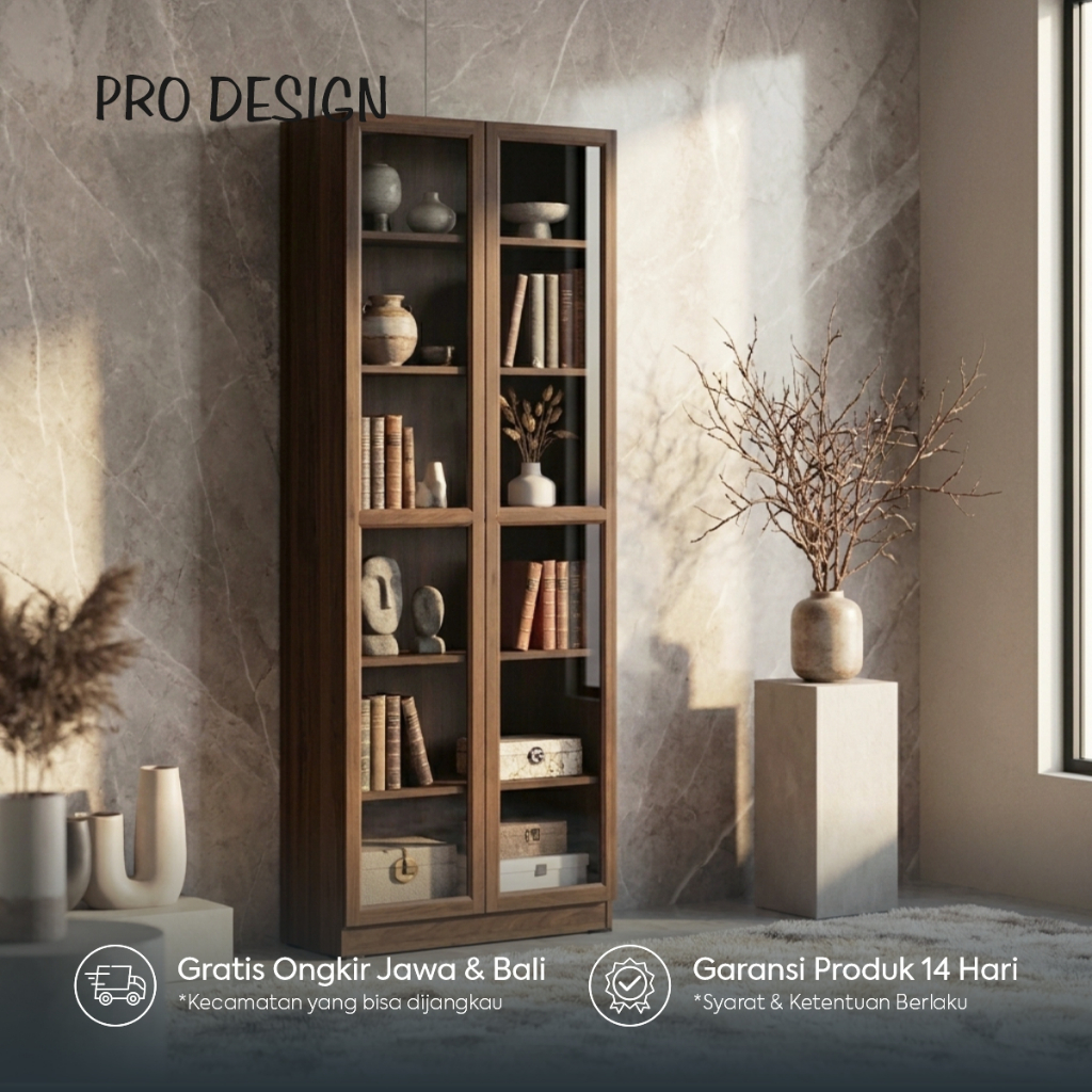 Pro Design Aquila L 80 FGD Neo Rak Buku / Rak Serbaguna / Rak Display