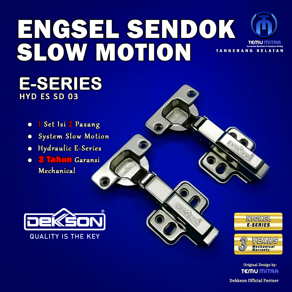 Engsel Sendok Slow Motion, Engsel sendok Dekson, Eengsel bergaransi, engsel sendok Dekkson, Engsel H
