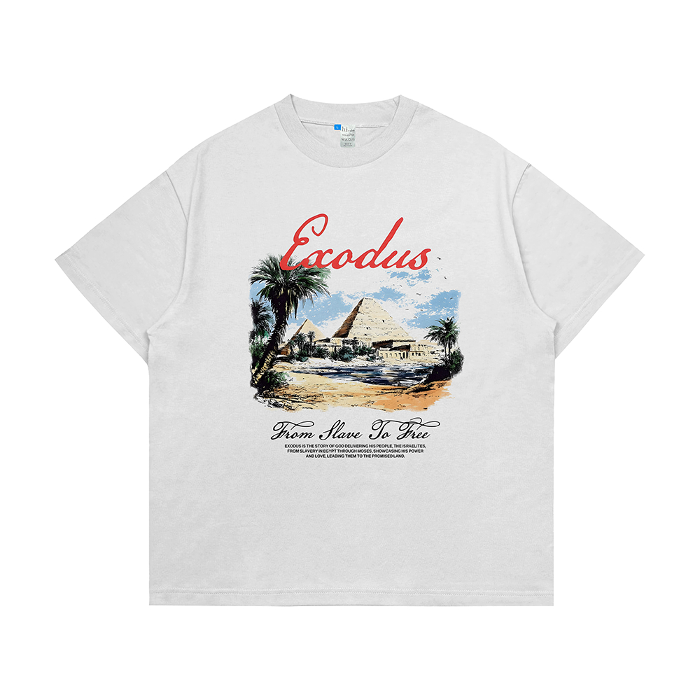 Hi VABA Oversized & Standard exodus Tshirt  | Kaos Streetwear Unisex Tee