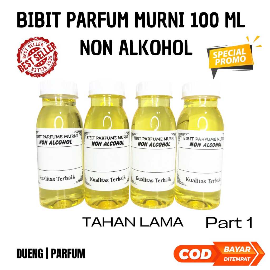 [100 ML] BIBIT PARFUM 100 ML NON ALKOHOL BEST SELLER BANYAK VARIAN AROMA