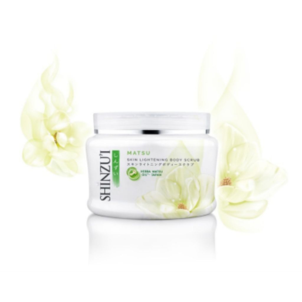 Shinzui Body Scrub 200g Hana, kirei, matsu, sakura - Melembapkan dan Menghaluskan Kulit | L&M tree